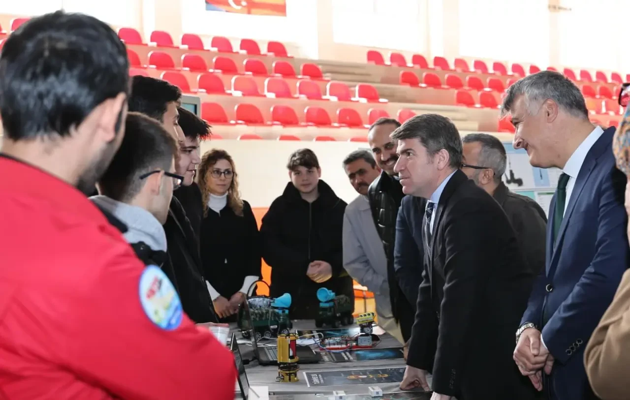 Vali Bakan’dan Meslek Lisesine Ziyaret 3