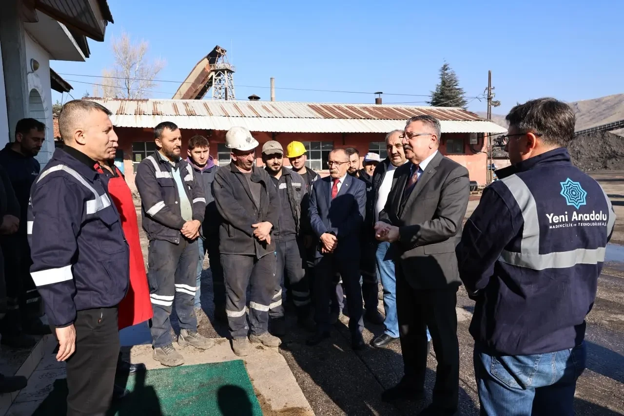 Başkan Kargı’dan Madencilere Ziyaret 5