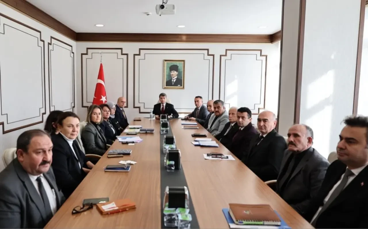 2025 Çalışmaları İl Özel İdaresi’nde Değerlendirildi 2