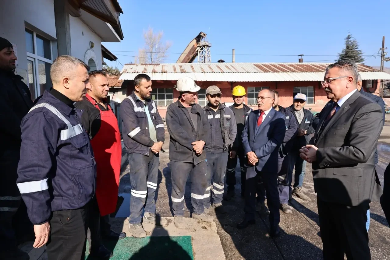 Başkan Kargı’dan Madencilere Ziyaret 4
