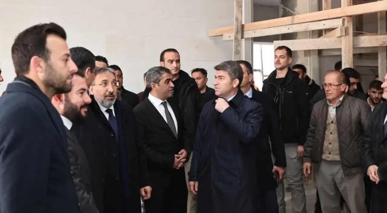 Suluova’da Şeker Camii İnşaatında İnceleme 2