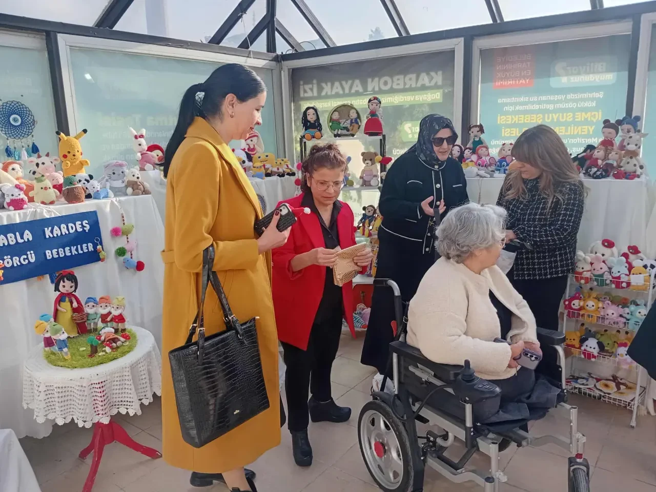 Merzifon’da 3 Aralık Engelliler Günü İçin Anlamlı Sergi Açıldı 1