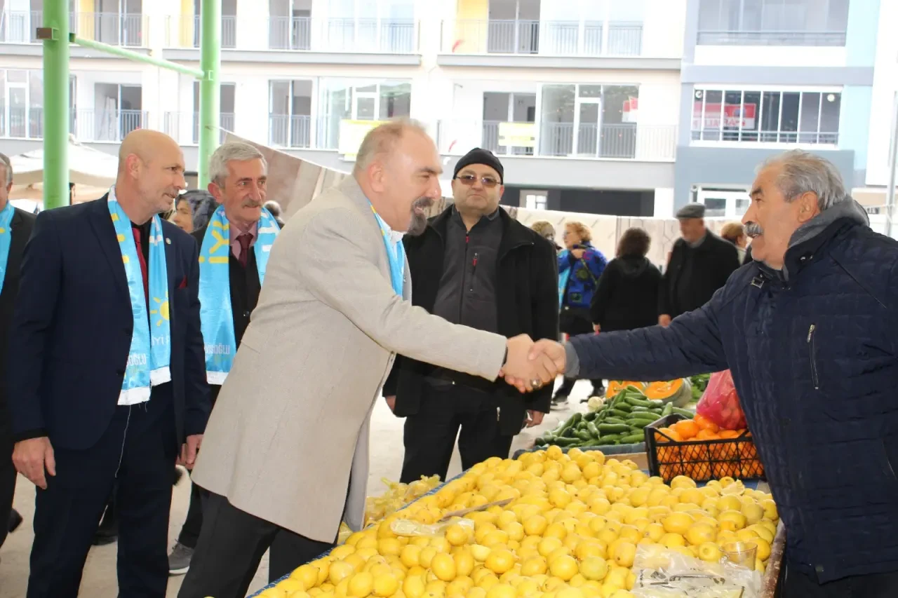 İYİ Parti Gümüşhacıköy Ziyaretlerini Yaptı 2