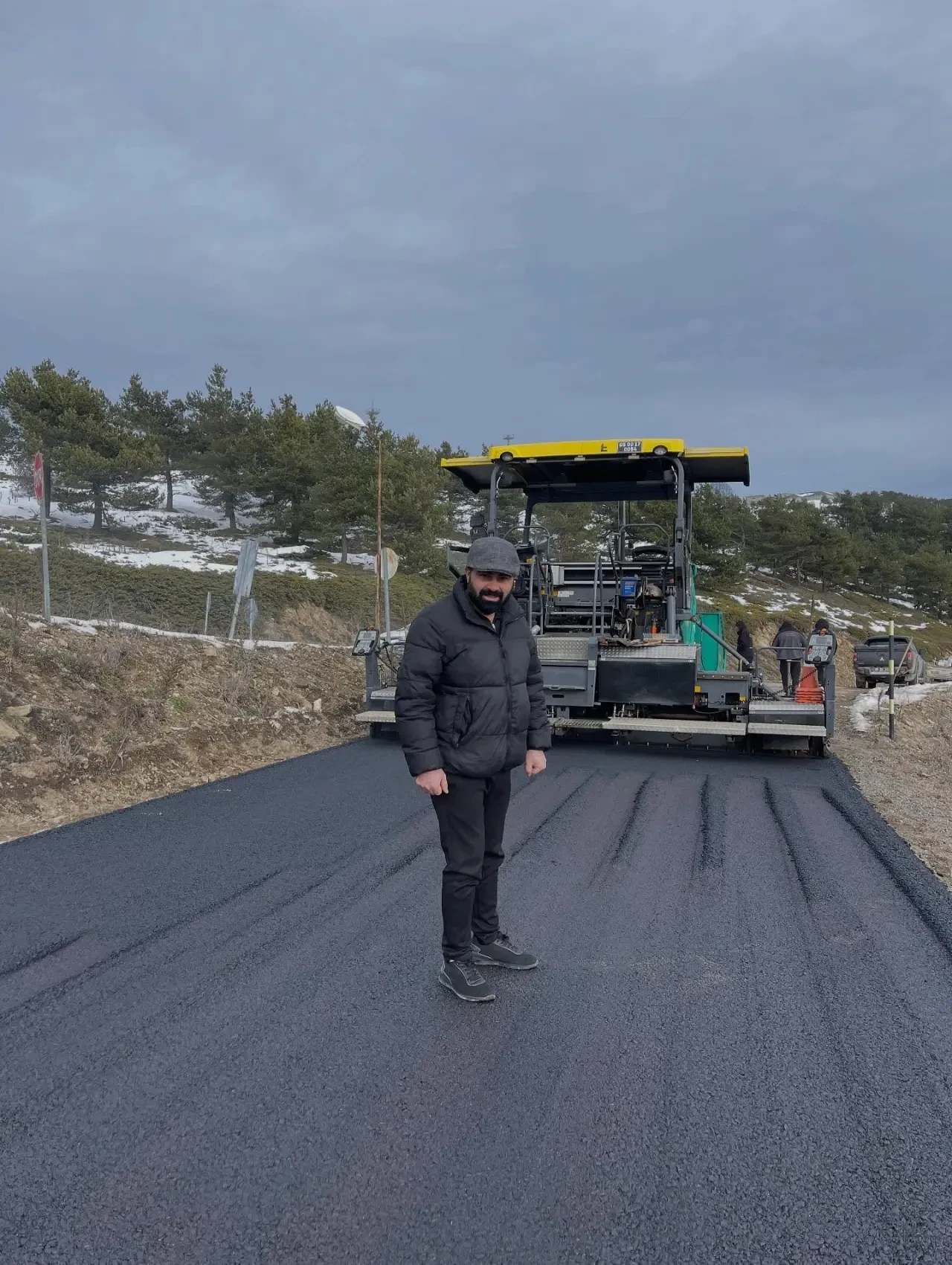 Tavşandağı Yolu Yenilendi 1