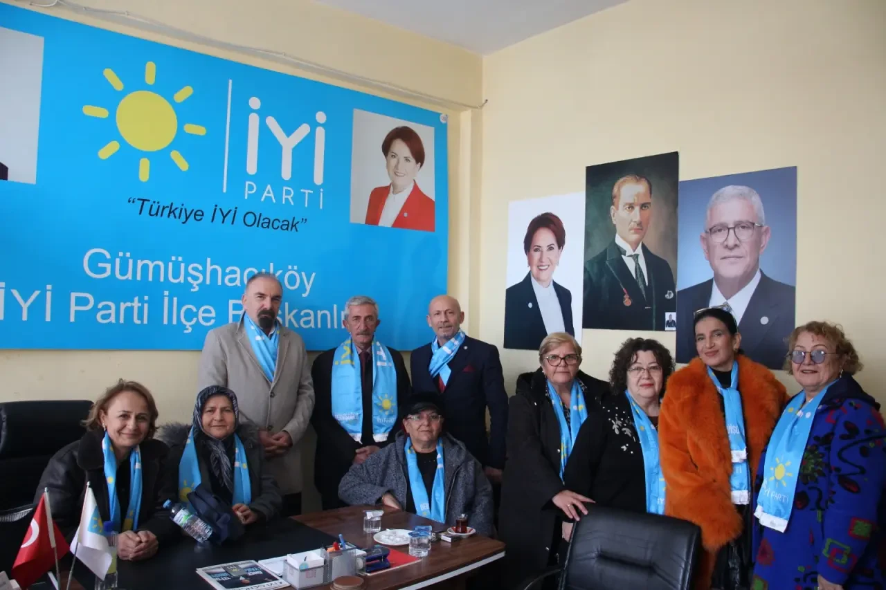 İYİ Parti Gümüşhacıköy Ziyaretlerini Yaptı 1