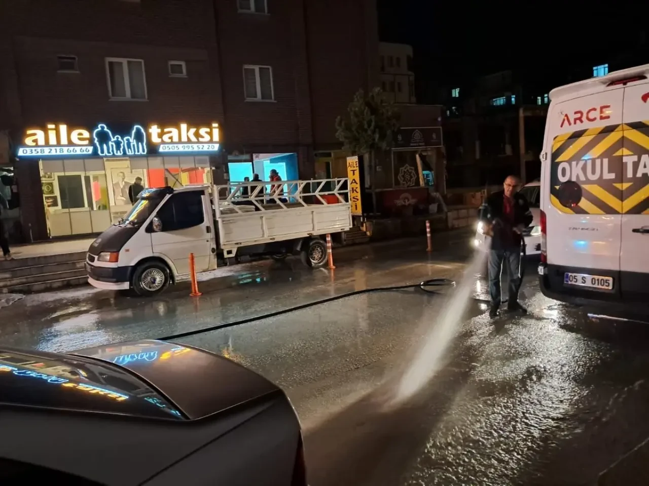 Amasya’da Gece Mesaisi: Şehir Yeni Güne Tertemiz Uyanıyor 4