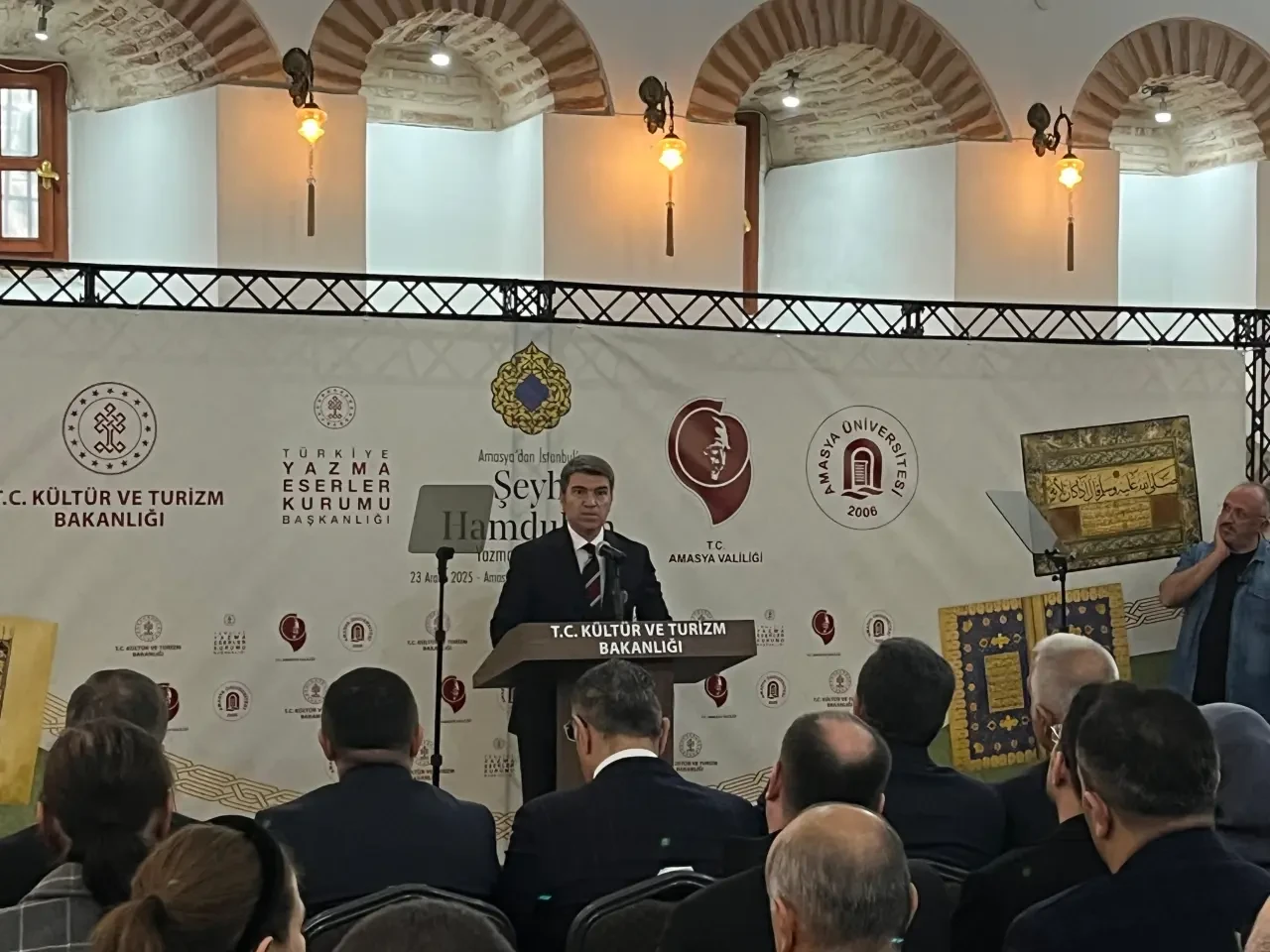 Şeyh Hamdullah Yazma Eserler Sergisi Açılışı Yapıldı 3