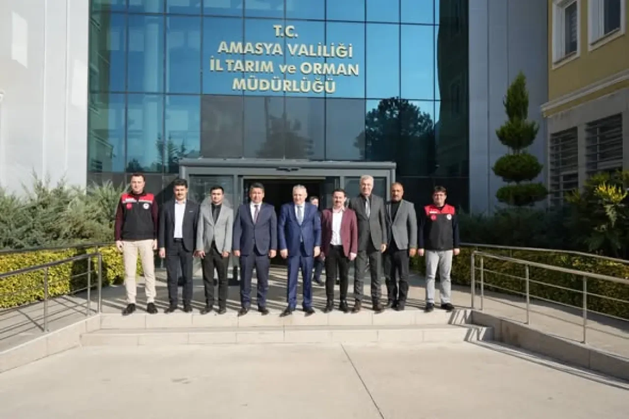 Amasya Tarımına Üst Düzey Ziyaret 1