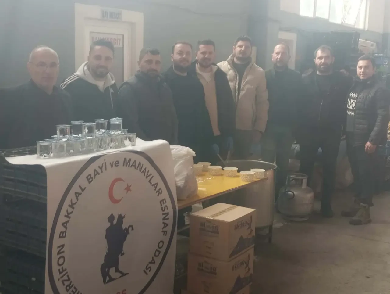 Merzifon’da Esnafa Sıcak Çorba İkramı 1