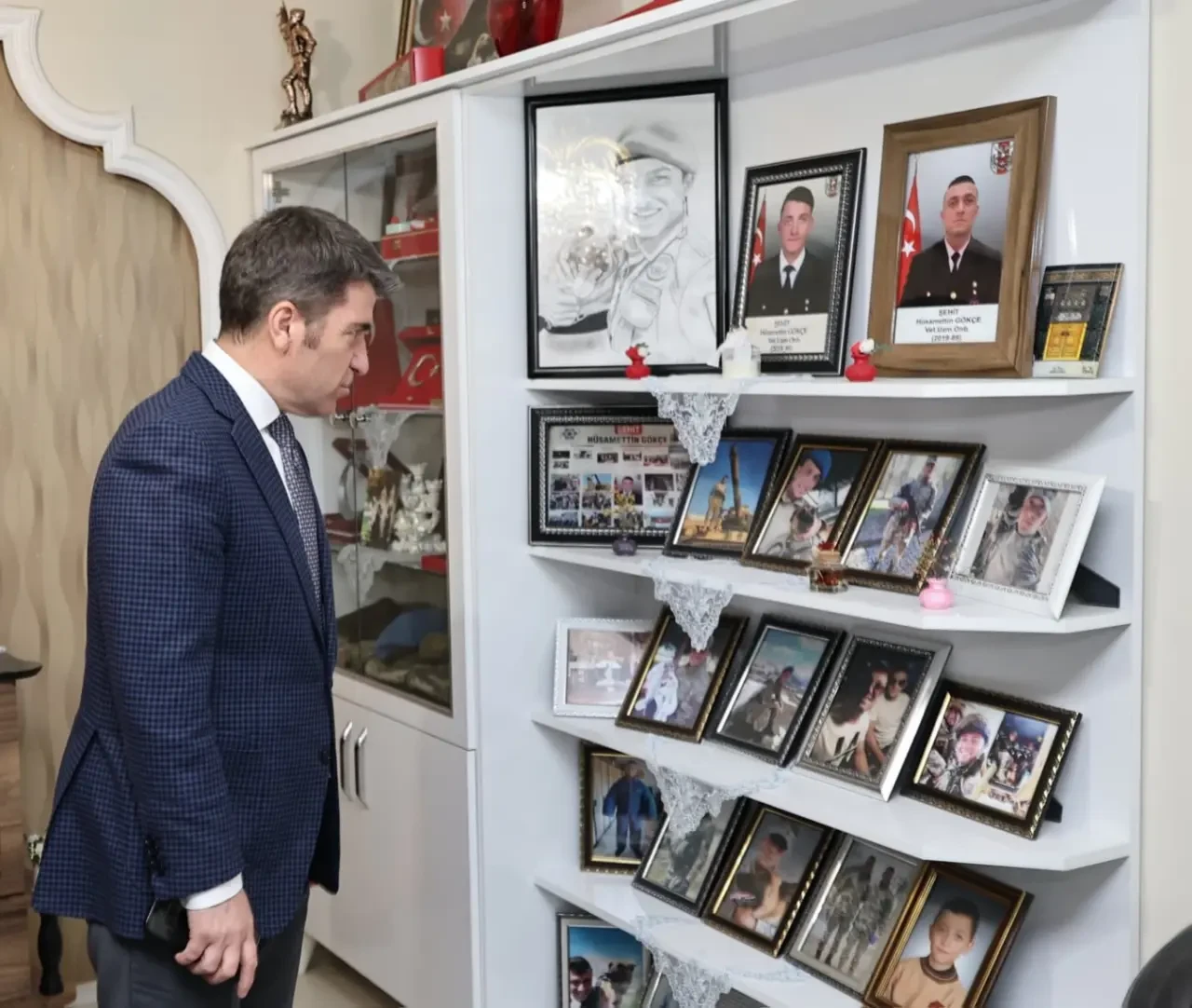 Vali Bakan’dan Şehit Emanetine Ziyaret 2