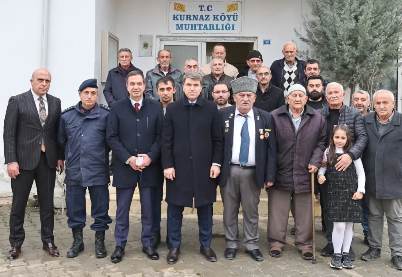 Vali Önder Bakan Kurnaz Köyü’nde 5