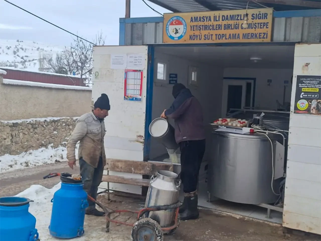Amasya DSYB Gümüştepe’de Kaliteli Süt Üretimi 4