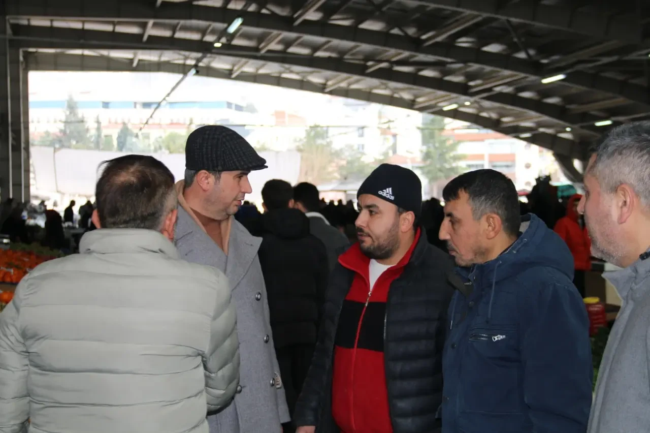 Amasya Ak Parti İl Başkanı Sahada 6