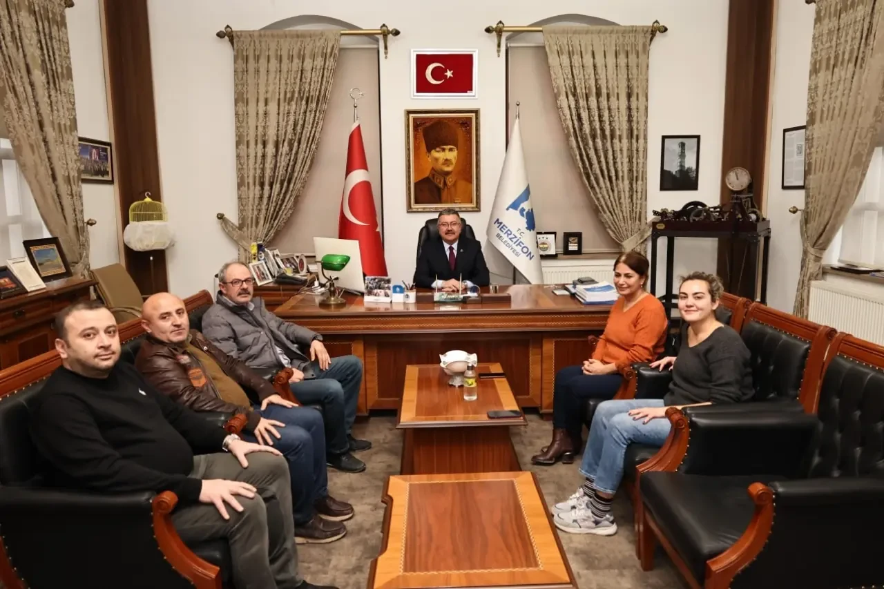 Merzifon’da Belediye Gündemi Ziyaretlerle Doldu 4
