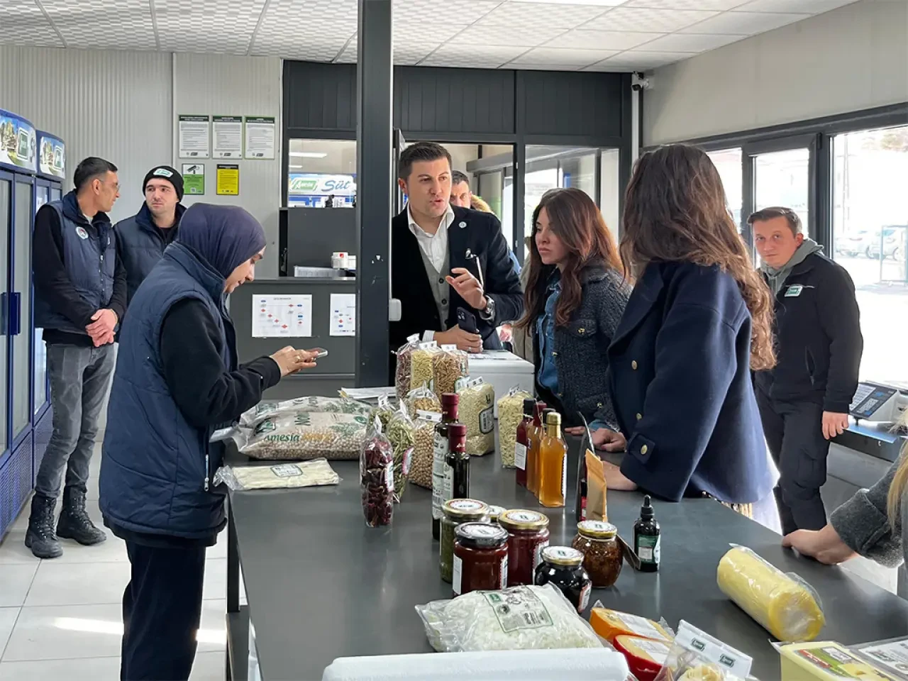 Amasya’da Amesia Gıda’ya Halka Hareketi Ziyareti 3