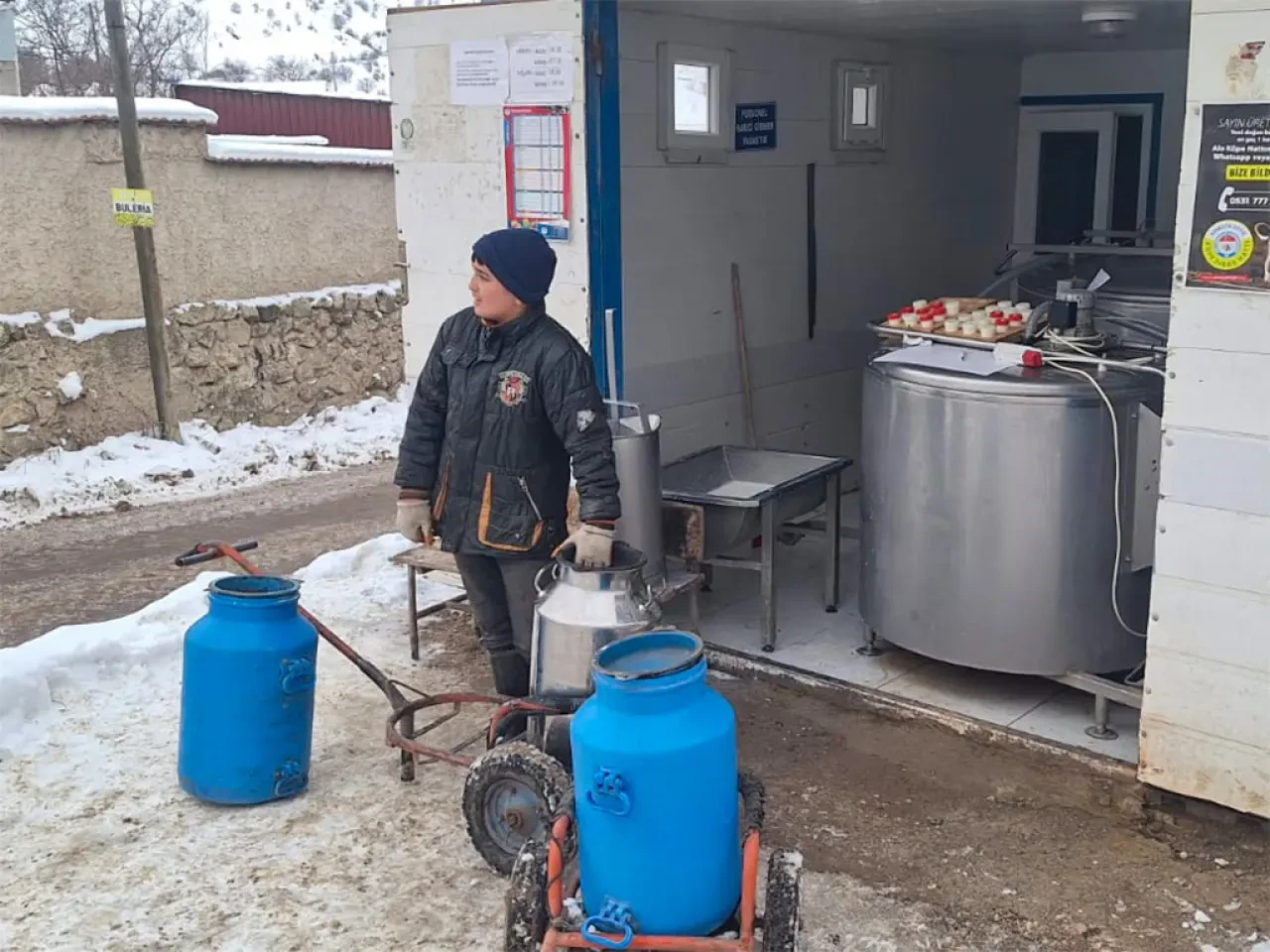 Amasya DSYB Gümüştepe’de Kaliteli Süt Üretimi 2