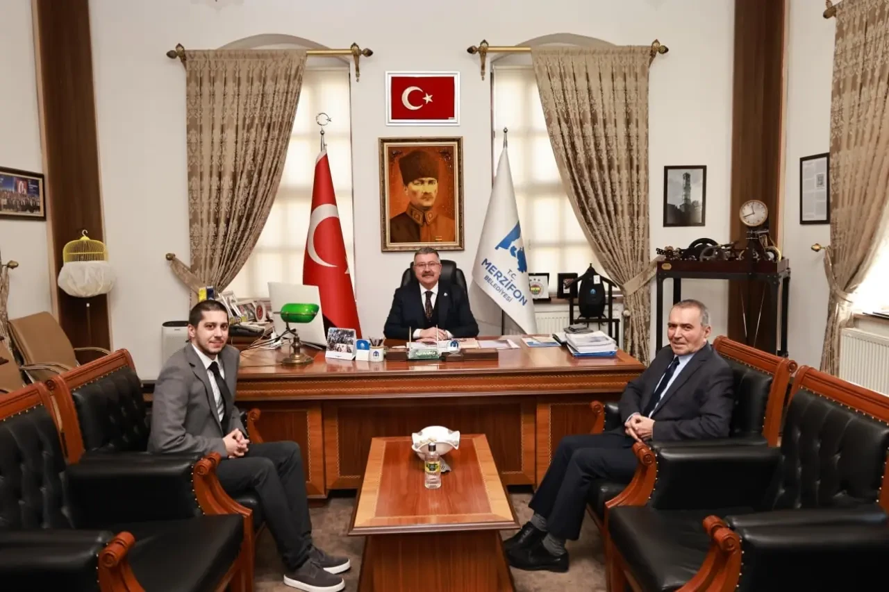 Merzifon Belediyesi’nde Ziyaretler Sürüyor 8