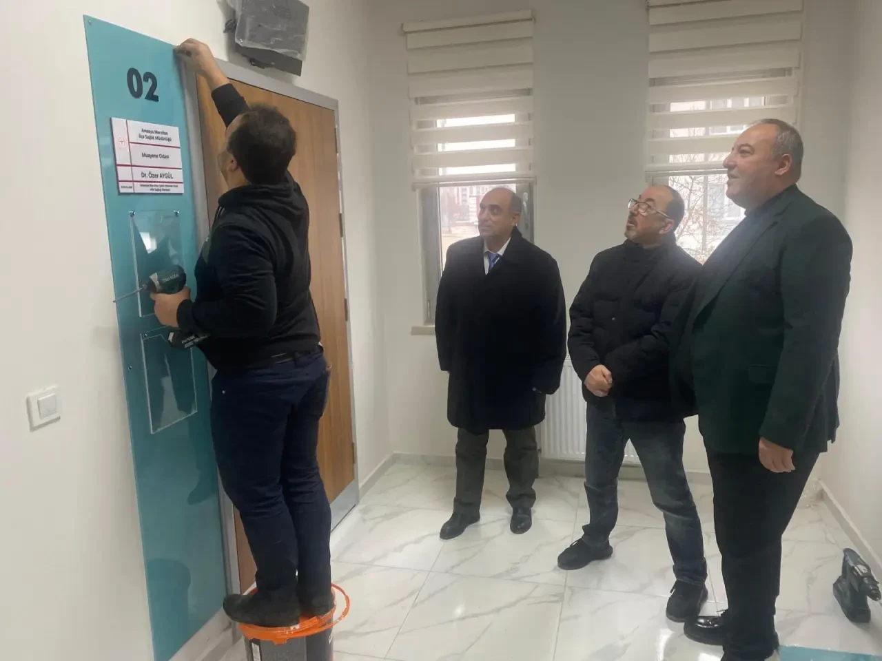 Amasya’da Sağlık Tesislerinde Yenileme Sürecine Yakın Takip 2