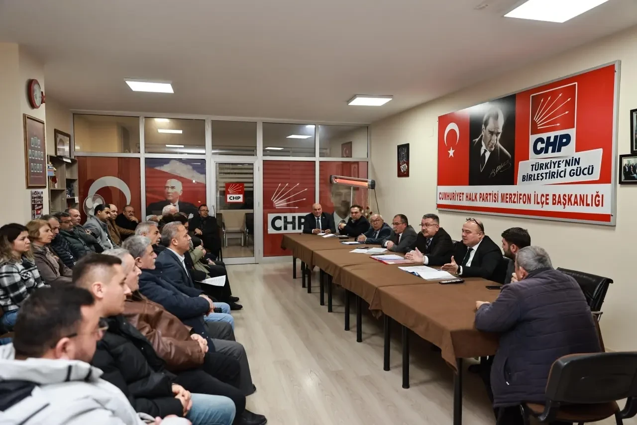Merzifon CHP İlçe Grup Toplantısı Gerçekleştirildi 2