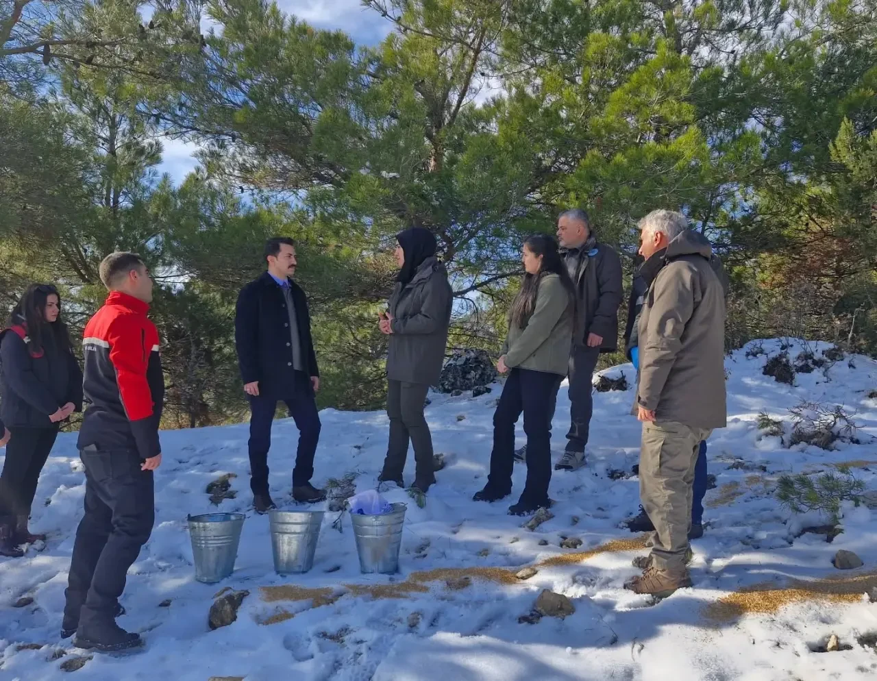 Göynücek’te Yaban Hayvanları Unutulmadı 2