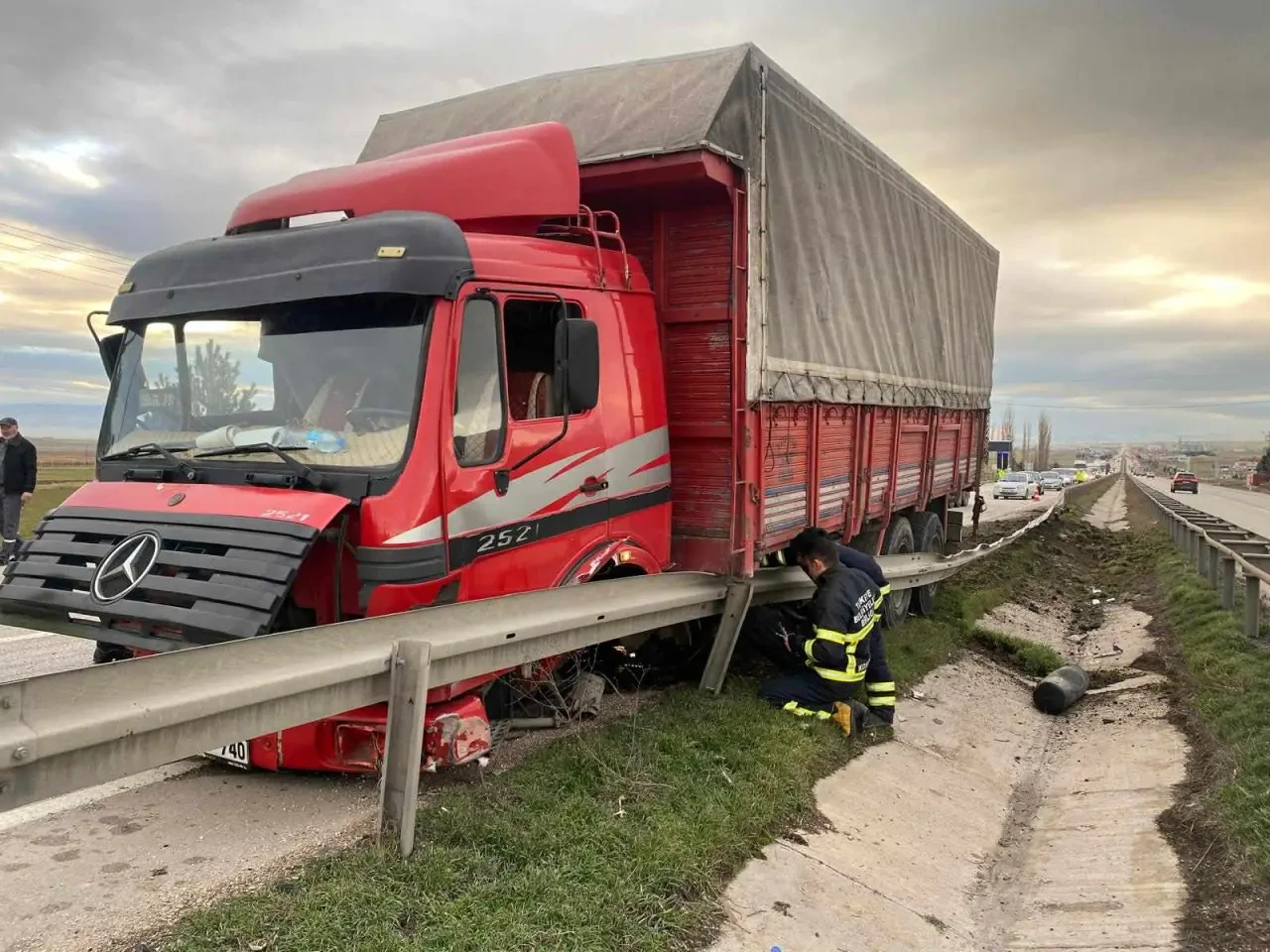 Merzifon'da Trafik Kazası 5