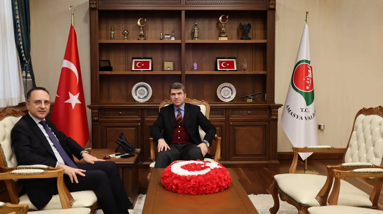 Amasya Valiliği’nde Ziyaretler 1
