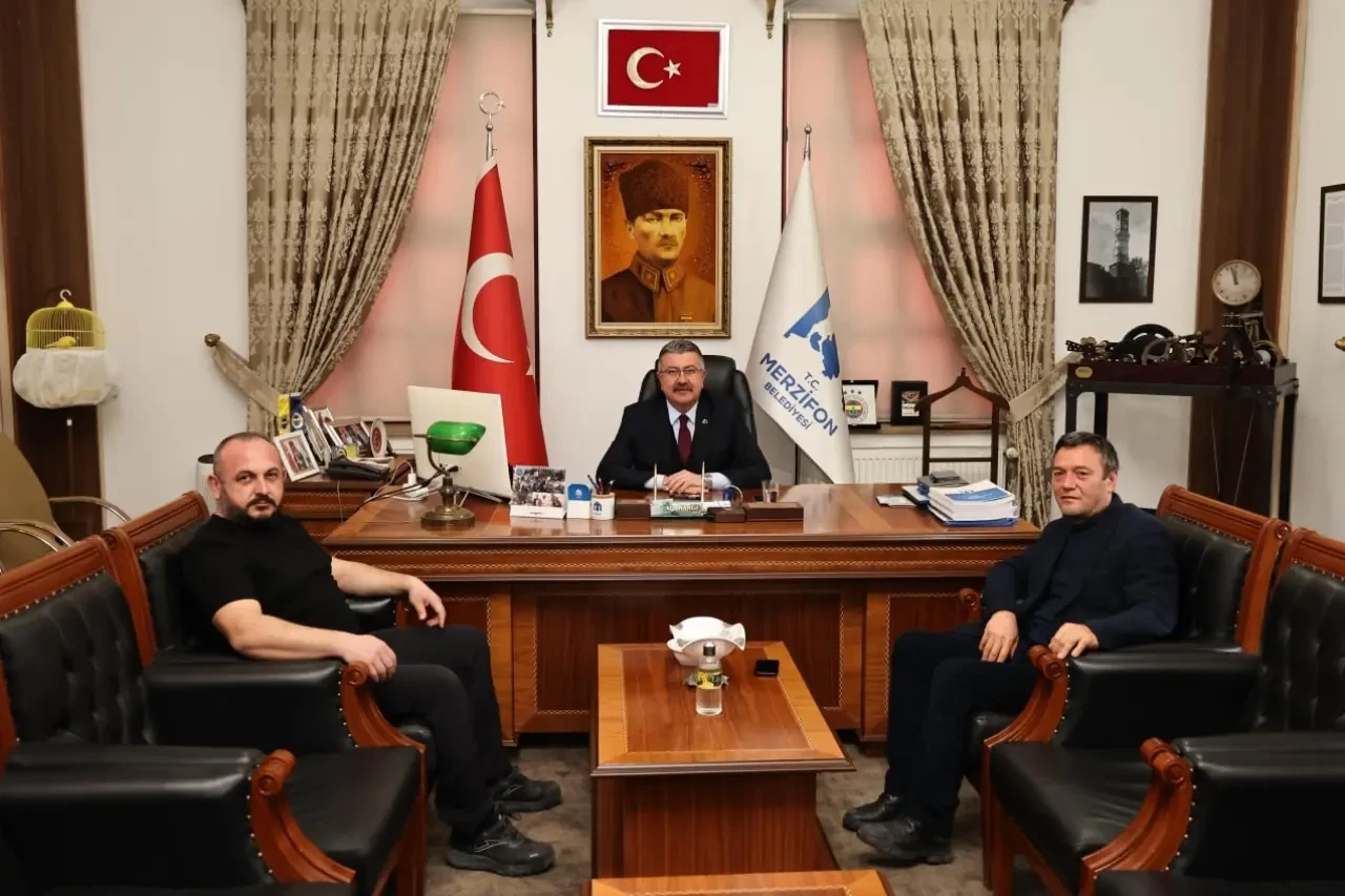 Merzifon’da Belediye Gündemi Ziyaretlerle Doldu 6