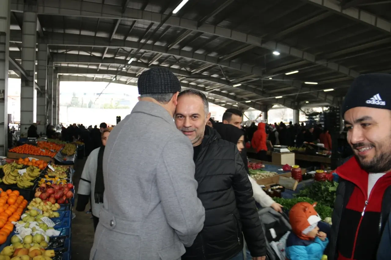 Amasya Ak Parti İl Başkanı Sahada 5