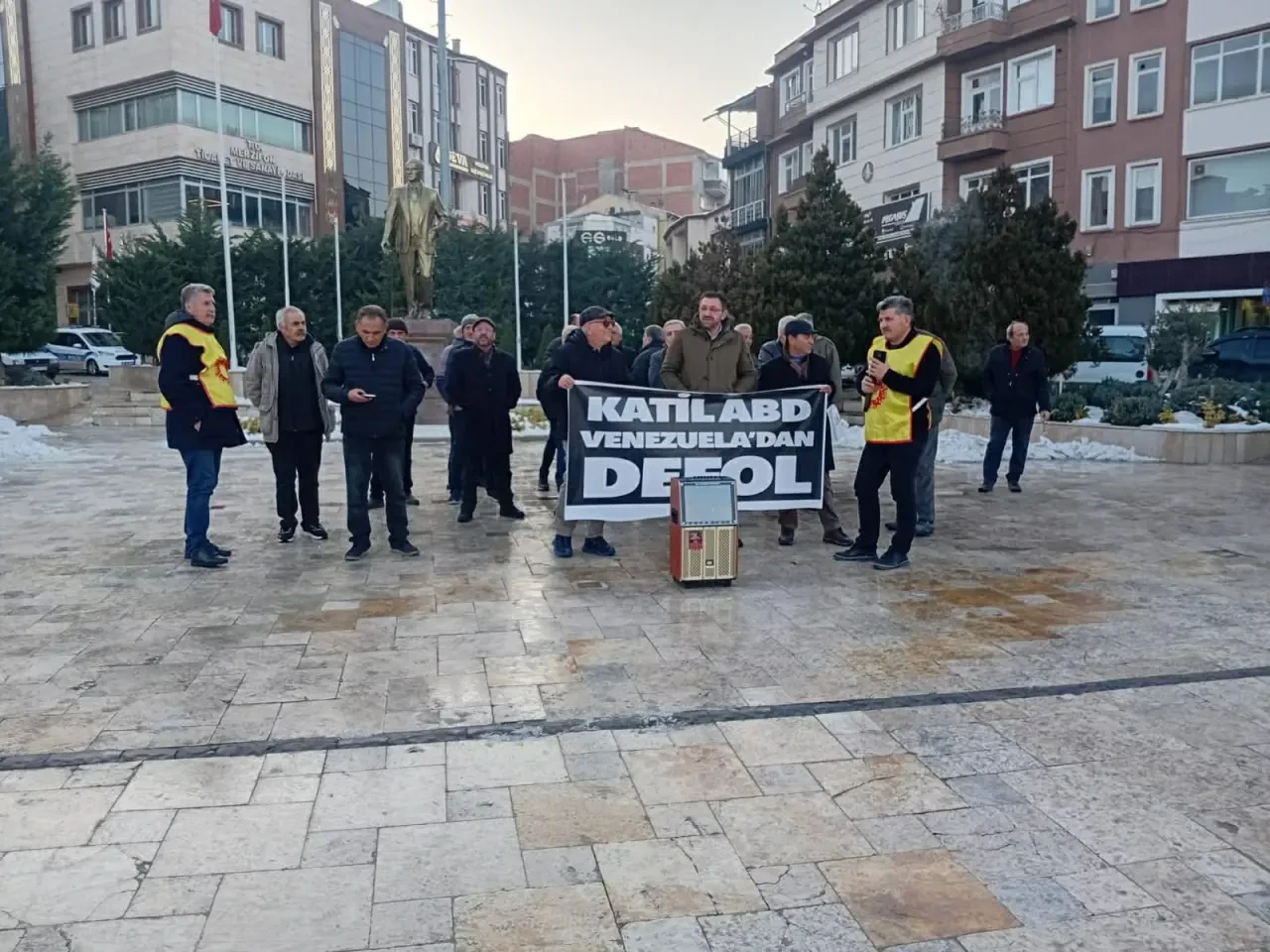 ABD’nin Venezuela Politikalarına Merzifon’dan Protesto 2