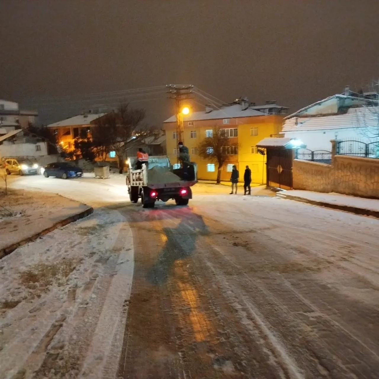 Merzifon Belediyesi’nden Kar ve Buzla Mücadelede 1