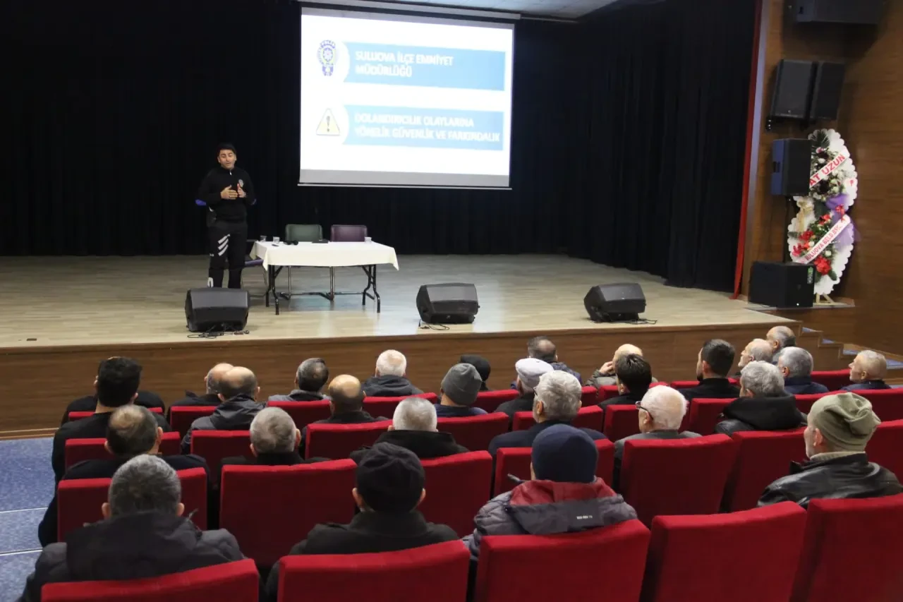 Suluova’da Asayiş ve Dolandırıcılık Bilgilendirmesi 2