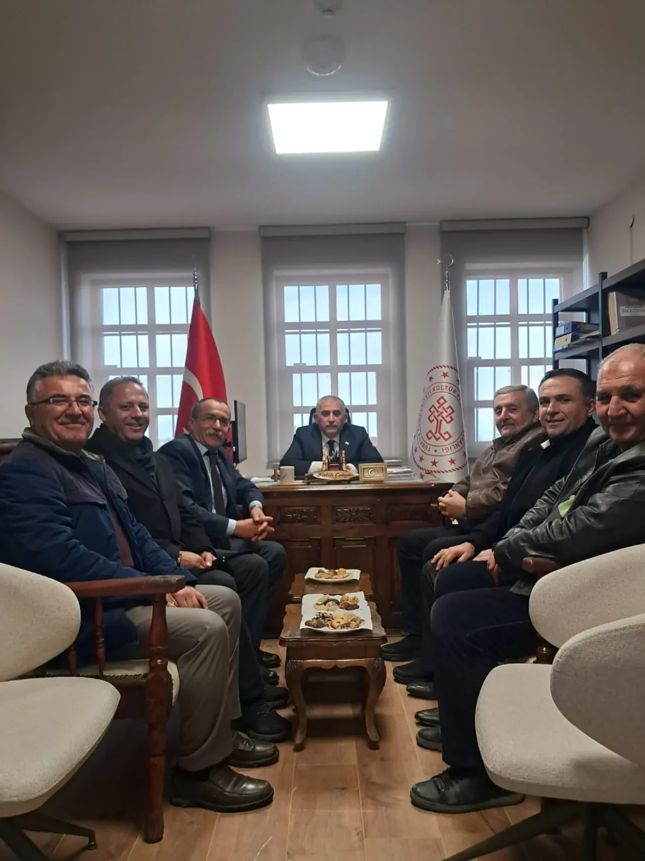 CHP Merzifon'dan Kütüphane'ye Ziyaret 1