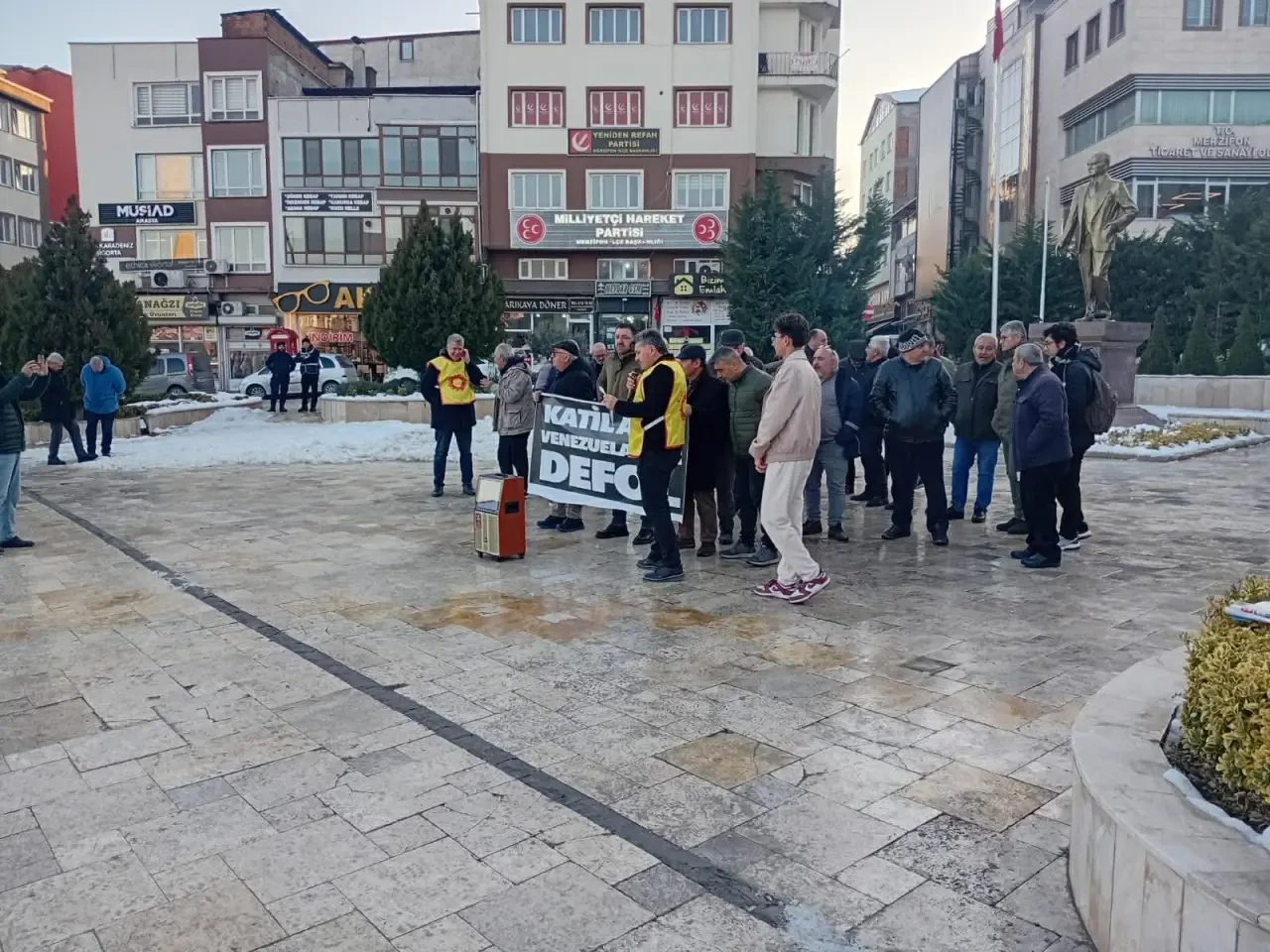 ABD’nin Venezuela Politikalarına Merzifon’dan Protesto 4