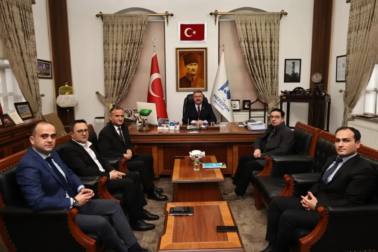 Merzifon’da Belediye Gündemi Ziyaretlerle Doldu 5