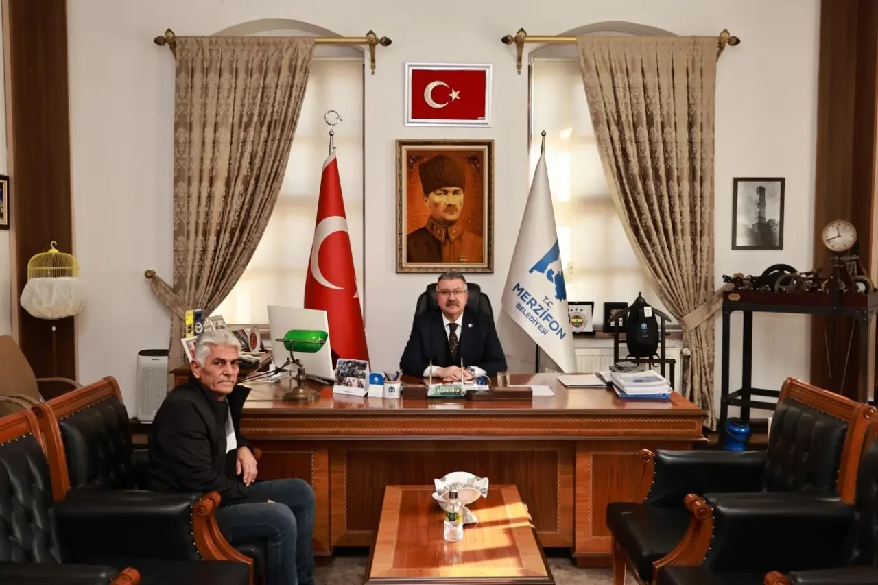 Merzifon Belediyesi’nde Ziyaretler Sürüyor 1