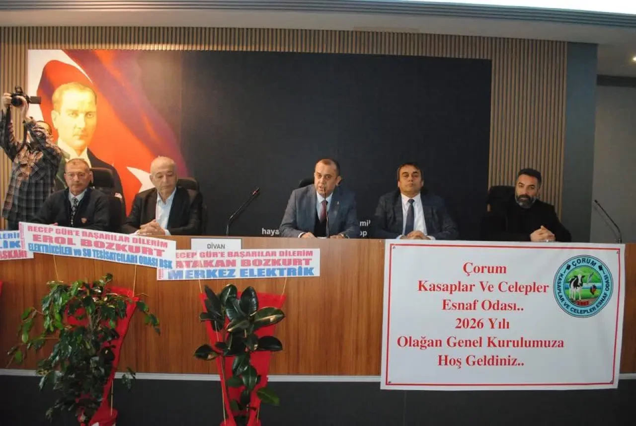 RECEP GÜR, KENDİ ODASINDA YENİDEN BAŞKAN SEÇİLDİ 1