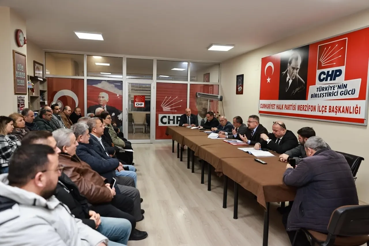 Merzifon CHP İlçe Grup Toplantısı Gerçekleştirildi 1
