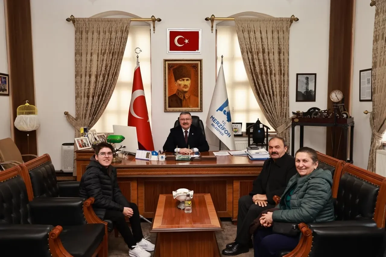 Merzifon Belediyesi’nde Yoğun Ziyaret Günü 2