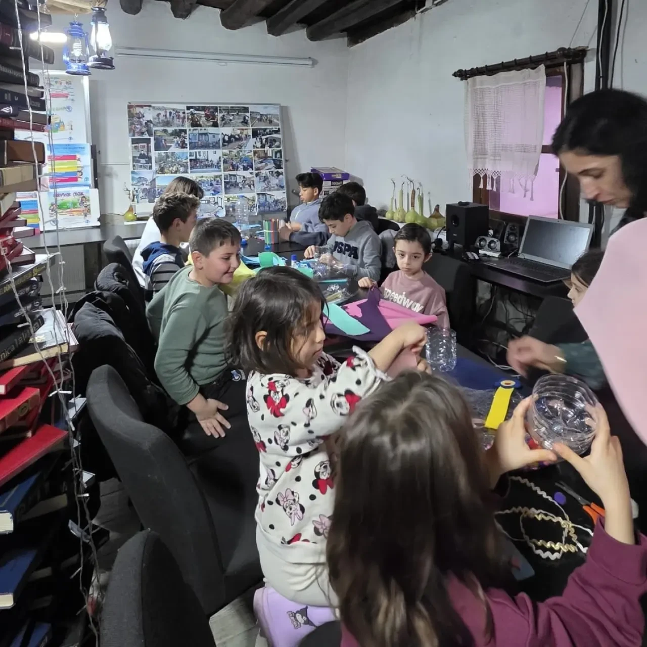 Merzifon'da Çöpler Sanata Dönüştü! 2