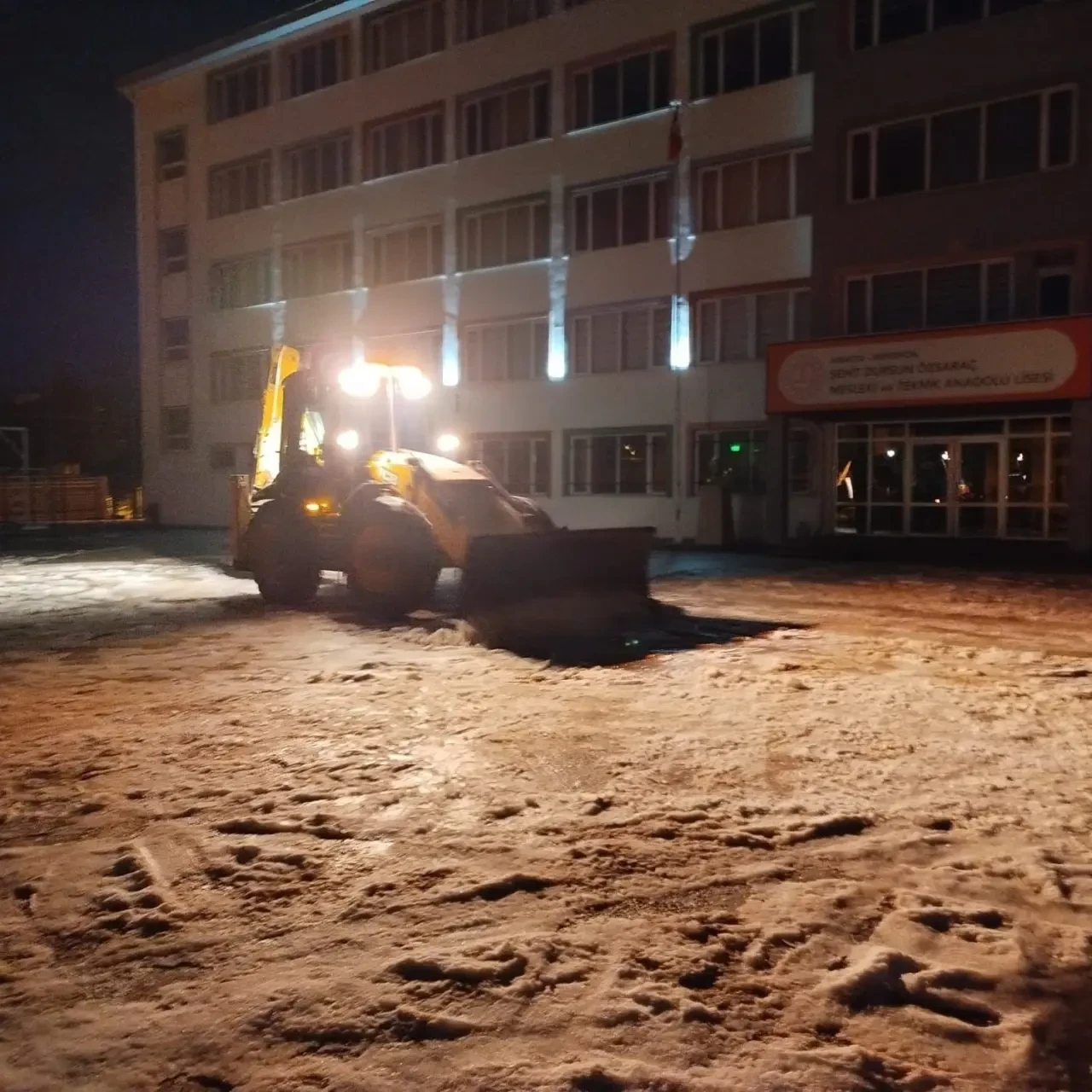 Merzifon’da Kışa Karşı 7/24 Mücadele 3