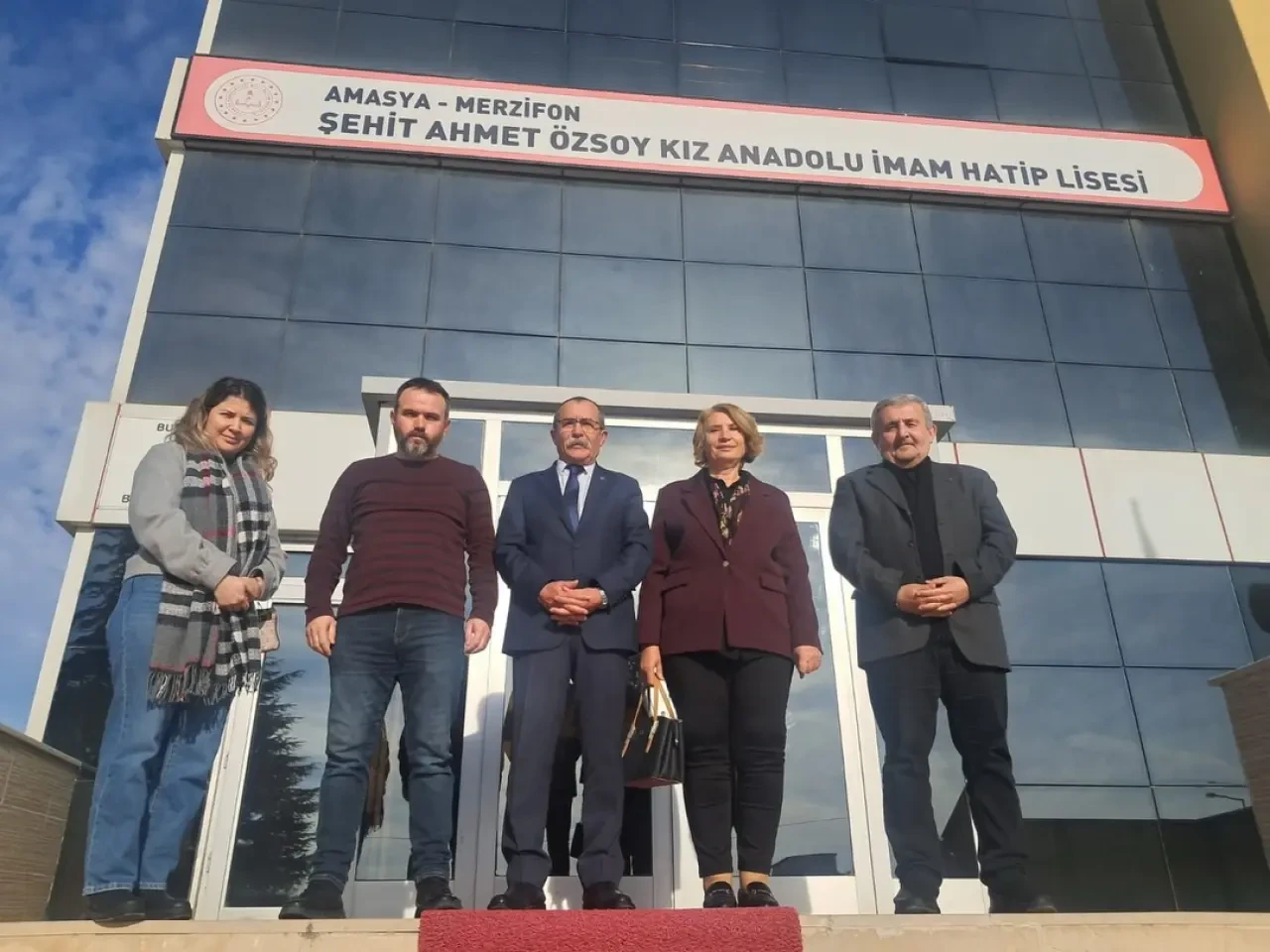 CHP Merzifon’dan Eğitime Ziyaret 2