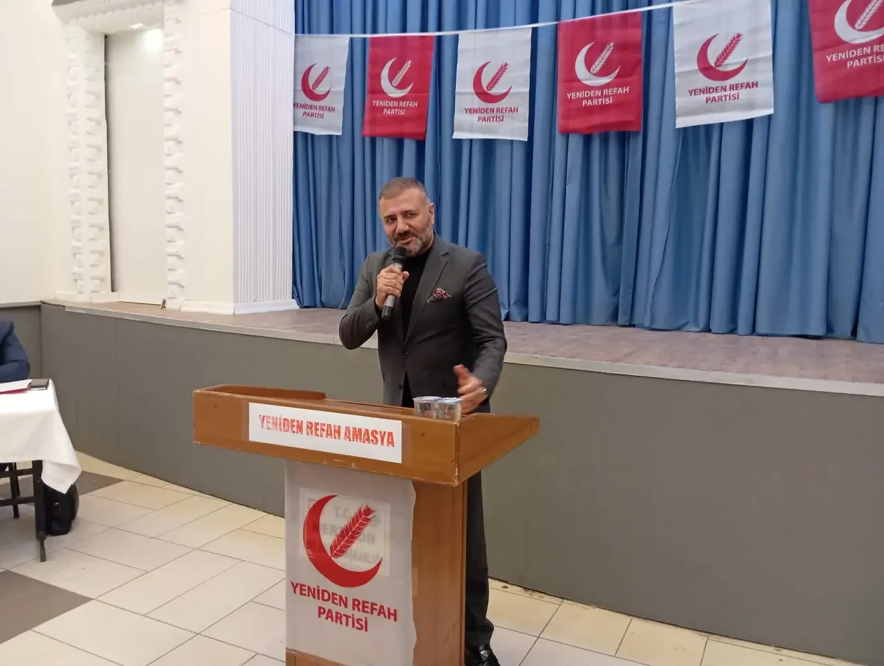 Yeniden Refah Partisi İl Divanı Merzifon’da Toplandı 5