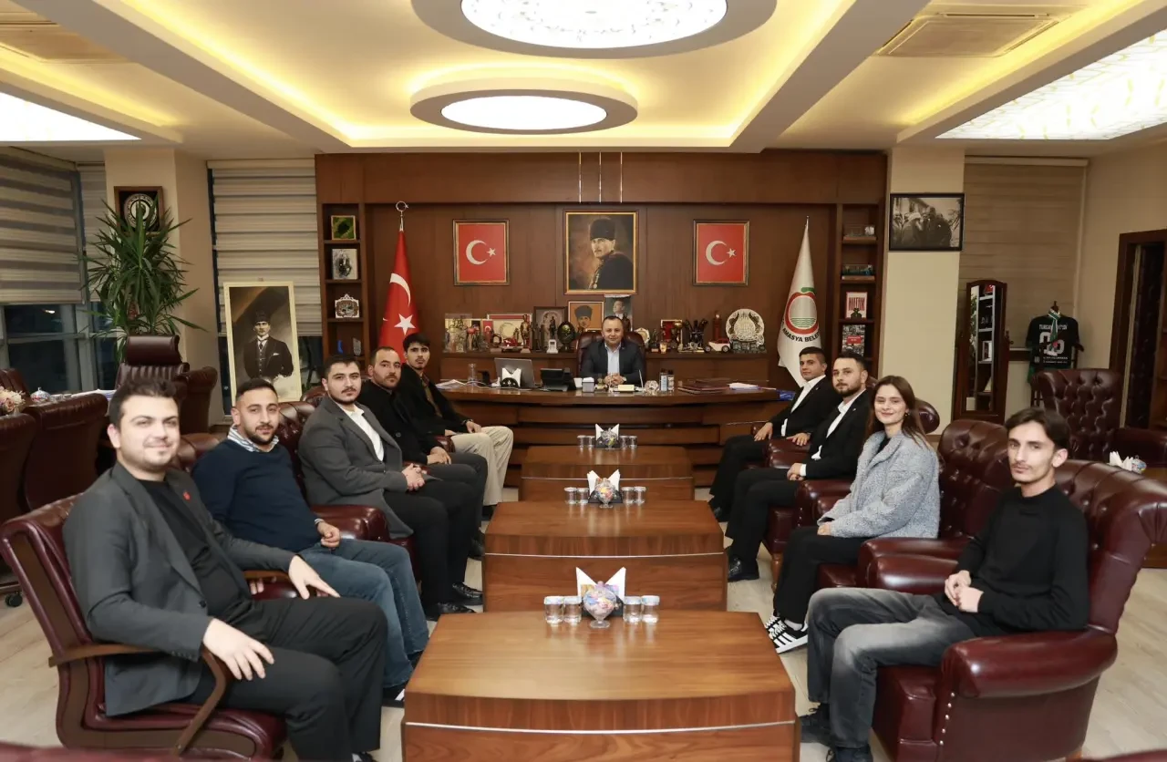 Amasya Belediyesi’nde Ziyaretler 1