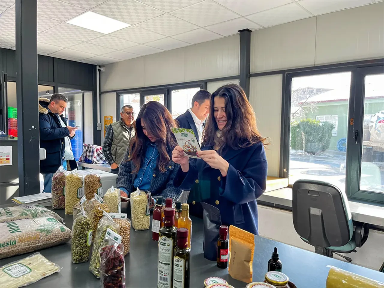 Amasya’da Amesia Gıda’ya Halka Hareketi Ziyareti 1