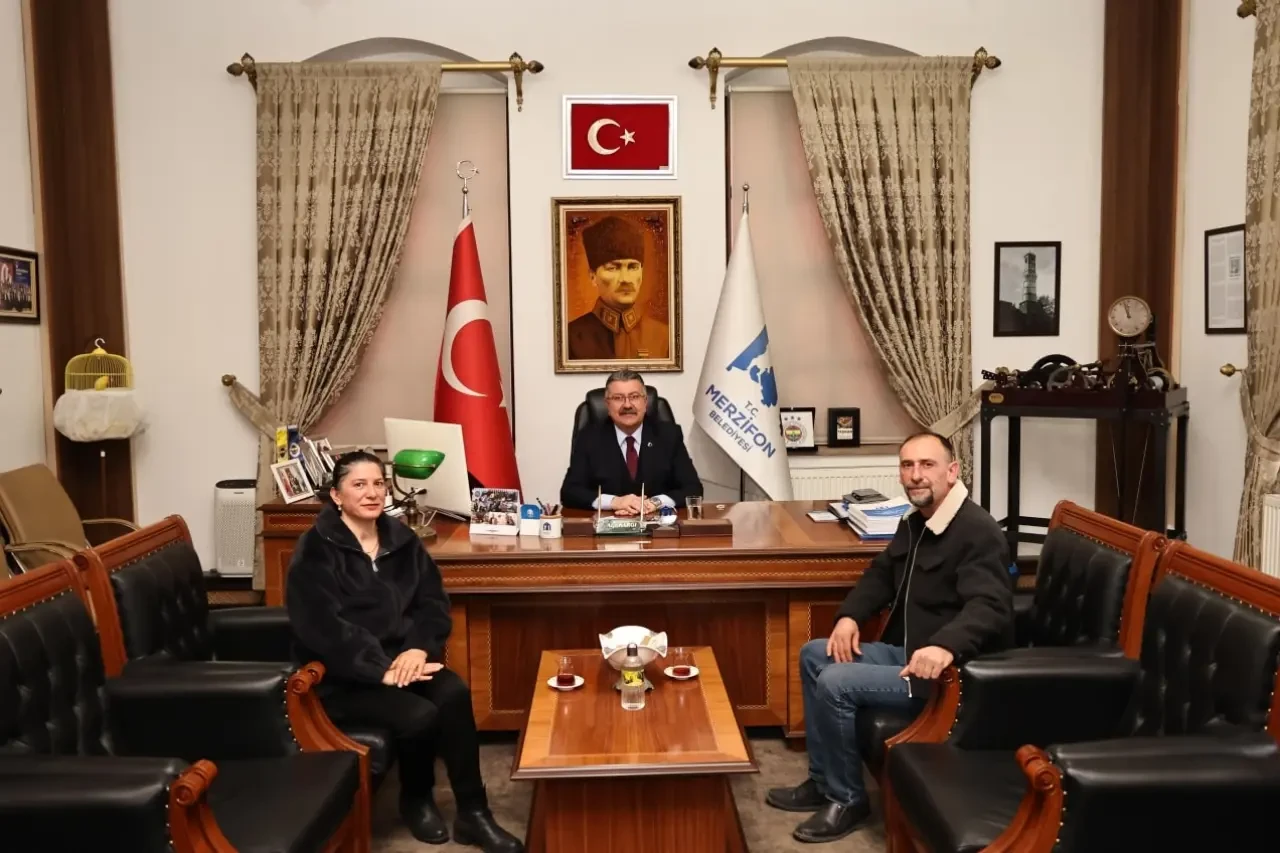 Merzifon’da Belediye Gündemi Ziyaretlerle Doldu 1