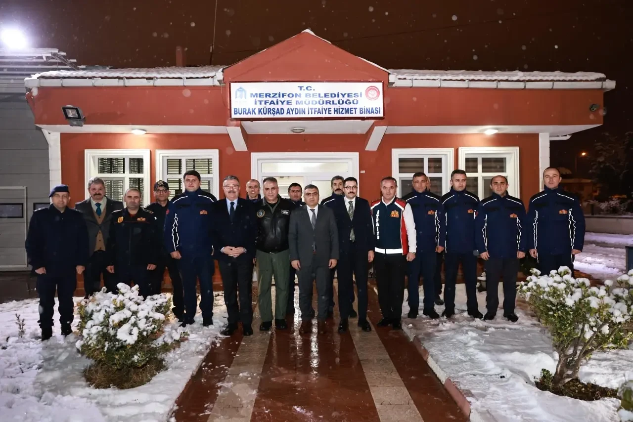 Merzifon’da Yeni Yıla Fedakar Mesai 2