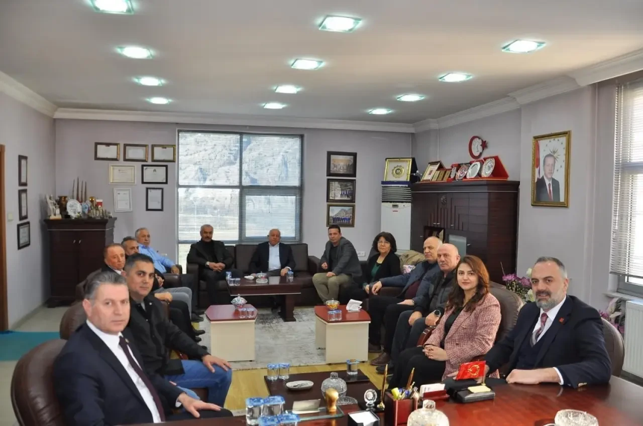 CHP Amasya’dan Esnaf Kurumlarına Ziyaret 1