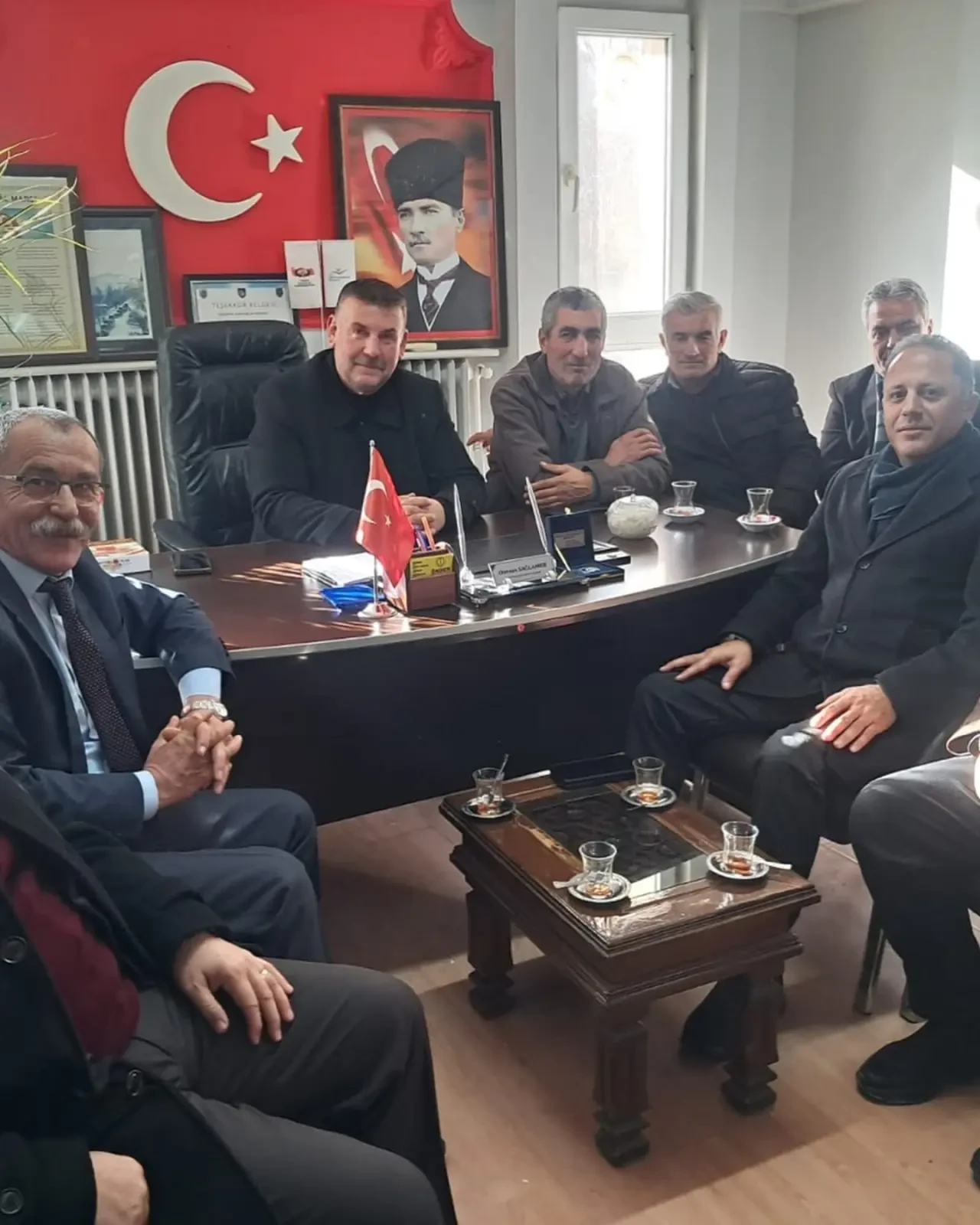 CHP Merzifon’dan Muhtarlar Derneği’ne Ziyaret 3