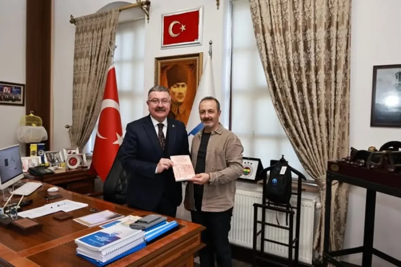 Merzifon Belediyesi’nde Ziyaretler Sürüyor 6