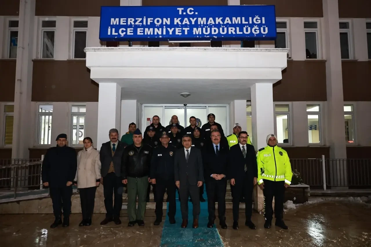 Merzifon’da Yeni Yıla Fedakar Mesai 1